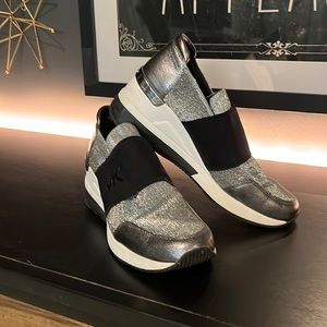 Michael Kors slip on tennis shoes